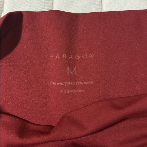 Paragon- High Rise Supportive Leggings Pomegranate - Picture 3 of 3